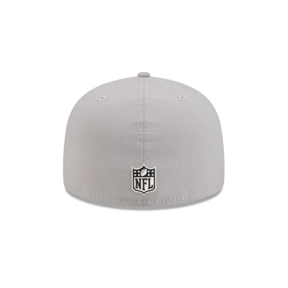 New Orleans Saints 2025 Sideline Hot Weather Gray 59FIFTY Fitted Hat