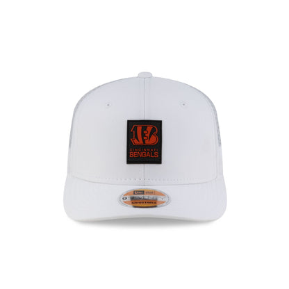 Cincinnati Bengals 2025 Sideline Hot Weather White 9SEVENTY Trucker Hat