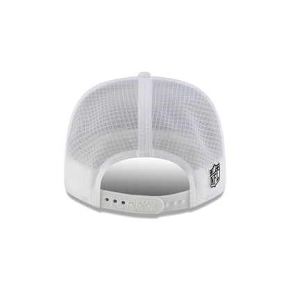Cincinnati Bengals 2025 Sideline Hot Weather White 9SEVENTY Trucker Hat