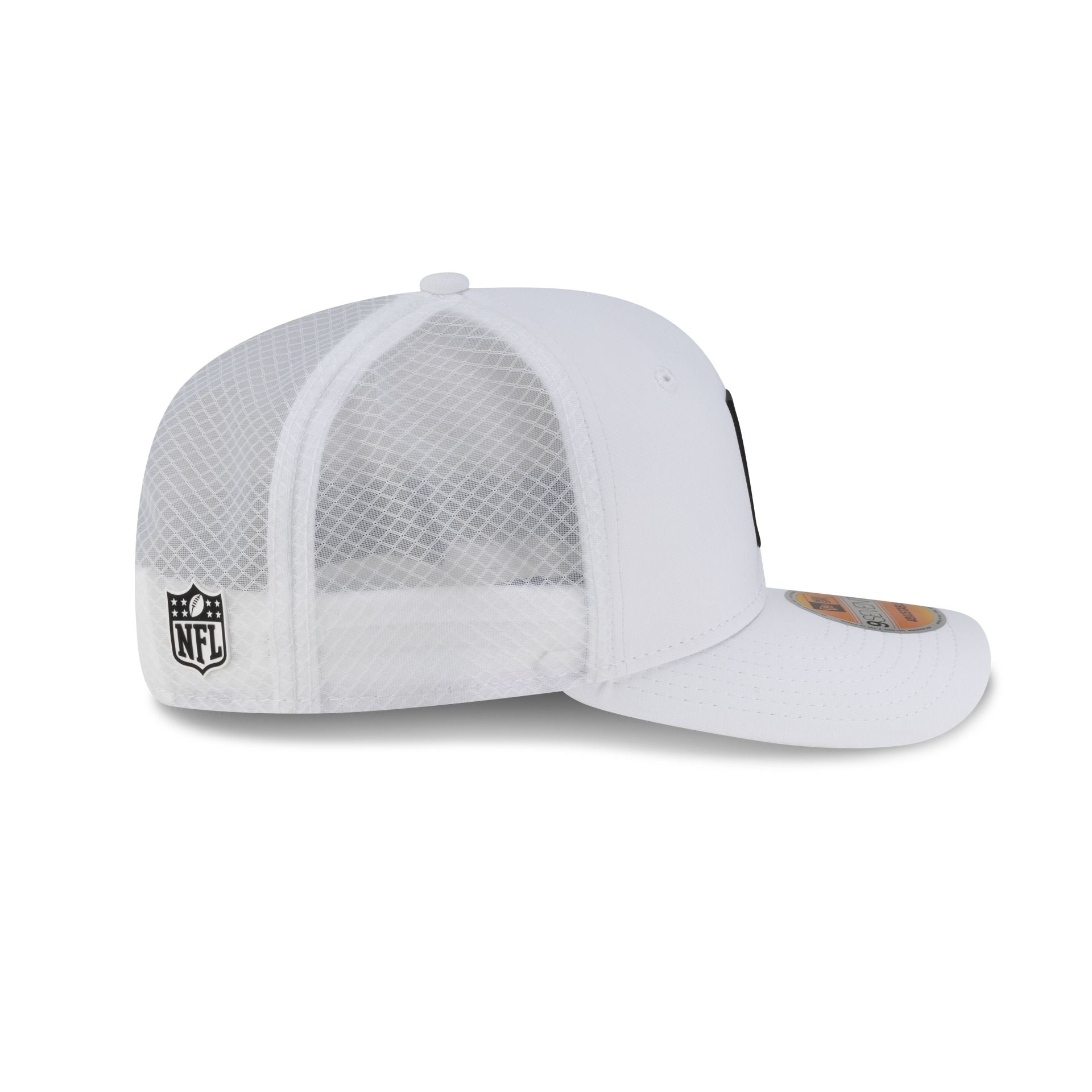 Cincinnati Bengals 2025 Sideline Hot Weather White 9SEVENTY Trucker Hat