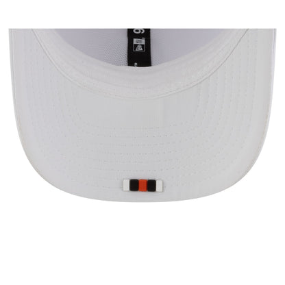 Cincinnati Bengals 2025 Sideline Hot Weather White 9SEVENTY Trucker Hat