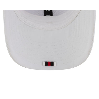Atlanta Falcons 2025 Sideline Hot Weather White 9SEVENTY Trucker Hat