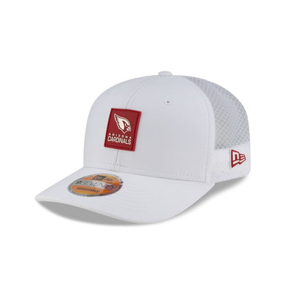 Arizona Cardinals 2025 Sideline Hot Weather White 9SEVENTY Trucker Hat