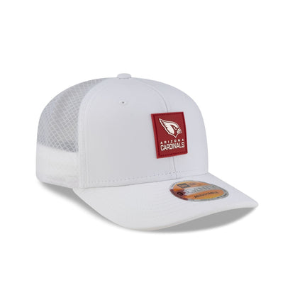 Arizona Cardinals 2025 Sideline Hot Weather White 9SEVENTY Trucker Hat