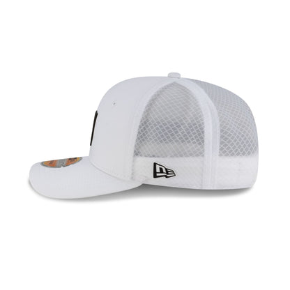 Pittsburgh Steelers 2025 Sideline Hot Weather White 9SEVENTY Trucker Hat