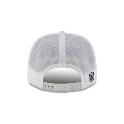 Pittsburgh Steelers 2025 Sideline Hot Weather White 9SEVENTY Trucker Hat