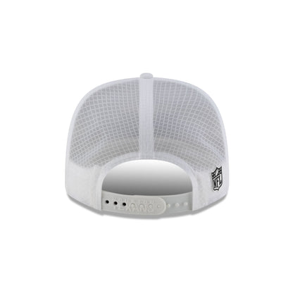 Houston Texans 2025 Sideline Hot Weather White 9SEVENTY Trucker Hat