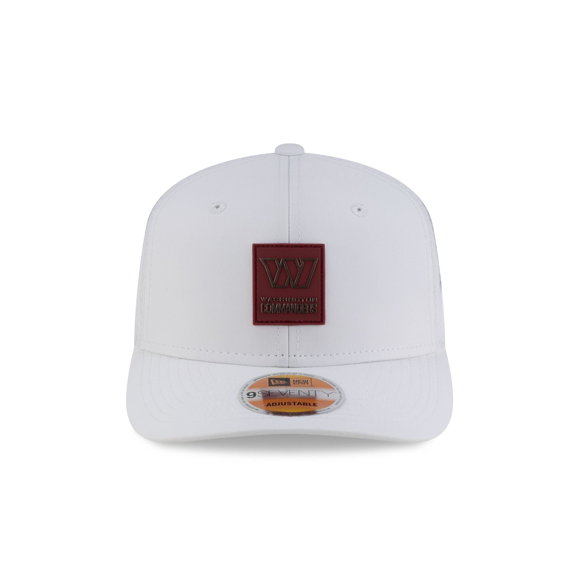 Washington Commanders 2025 Sideline Hot Weather White 9SEVENTY Trucker Hat