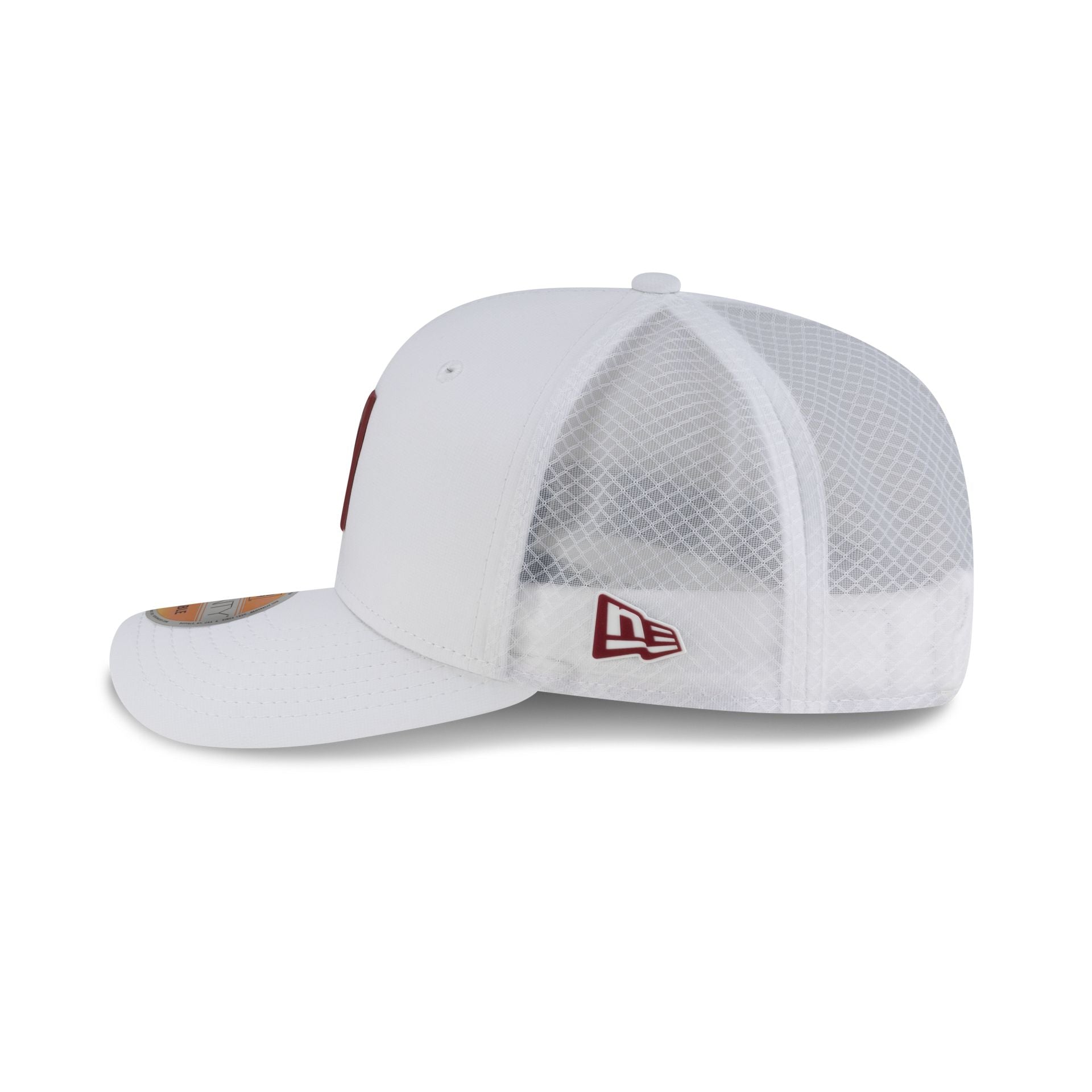 Washington Commanders 2025 Sideline Hot Weather White 9SEVENTY Trucker Hat