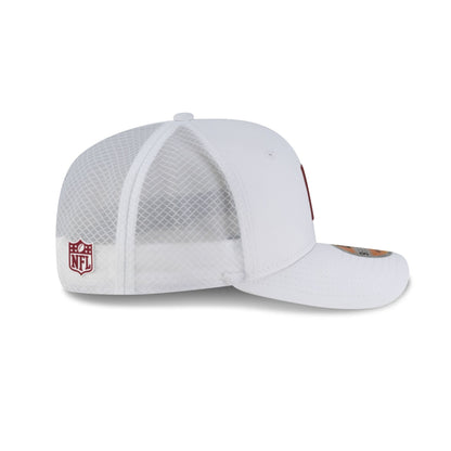 Washington Commanders 2025 Sideline Hot Weather White 9SEVENTY Trucker Hat